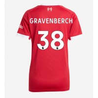 Stroje piłkarskie Liverpool Ryan Gravenberch #38 Koszulka Podstawowej dla damskie 2025-26 Krótki Rękaw